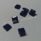8mm Natural Blue Sapphire Faceted Cut Square 1 Piece   Top Quality Loose Gemstone