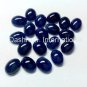3x4mm Natural Blue Sapphire Cabochon Oval 2 Piece (1 Pair ) Top Quality Loose Gemstone