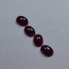 8x10mm Natural Ruby Cabochon Oval 10 Pieces Lot  Red Pink Color Top Quality Loose Gemstone