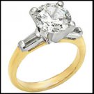 4 Carat Russian CZ Solitaire Ring 44604