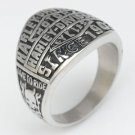 Live To Ride Biker Emblem Stainless Steel Ring 237-TP