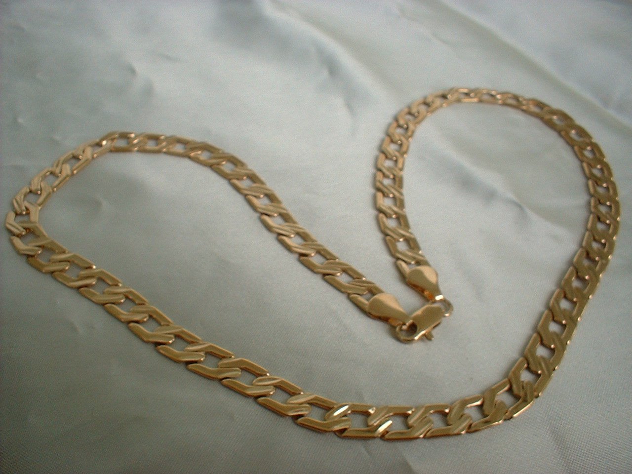 22 Inch Diamond Cut Gold Layered Chain 36-D