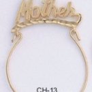 "Mother" Charm Holder Gold Layered CH-13