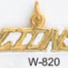 Detroit "LIONS" NFL Football Team Pendant Gold Or Rhodium W-820