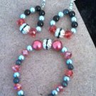 Red Black Silver