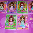 lipton girl (blythe doll style) coloring books&paper dolls