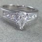 **75% OFF RETAIL!! 1.5 TCW Diamond Ring in 18K White Gold / Platinum (Setting Head)*APPRAISAL