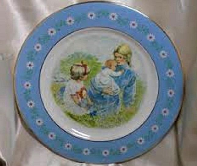 Avon Tenderness Collectible 1974 Plate