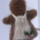 Gingerbread lady brooch