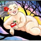 ACEO PRINT - Temptation LuLu - by Patricia Ann Rizzo