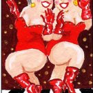 ACEO PRINT - Friends Forever - by Patricia Ann Rizzo