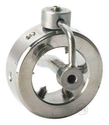 Sadistic Penis Head Wand Steel cock ring