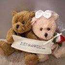 Just Married Plush Sachet