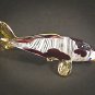 Hand Blown Glass Colorful Koi Fish Gilt #3 Art Glass Animal Figurines Thai Gifts