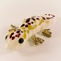 Hand Blown Glass Red Gecko (Lizard) #2 Art Glass Animal Figurines Thai Gifts