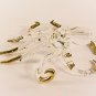 Hand Blown Glass Octopus Gilt Art Glass Animal Figurines Thai Gifts