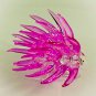 Hand Blown Glass Pink Porcupine Art Glass Animal Figurines Thai Gifts