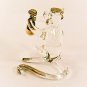 Hand Blown Glass Monkey Gilt Art Glass Animal Figurines Thai Gifts