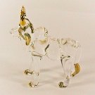 Hand Blown Glass Ox Gilt Art Glass Animal Figurines Thai Gifts