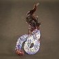 Hand Blown Glass Red Serpent (Snake) Art Glass Figurines Animals Thai Gifts
