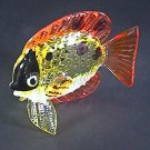 Hand blown Glass Fish Colorful 6 Art Glass Figures Animals Thai Gifts