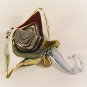 Hand Blown Glass Colorful Ray Fish Gilt #4 Art Glass Figurines Animals Thai Gifts