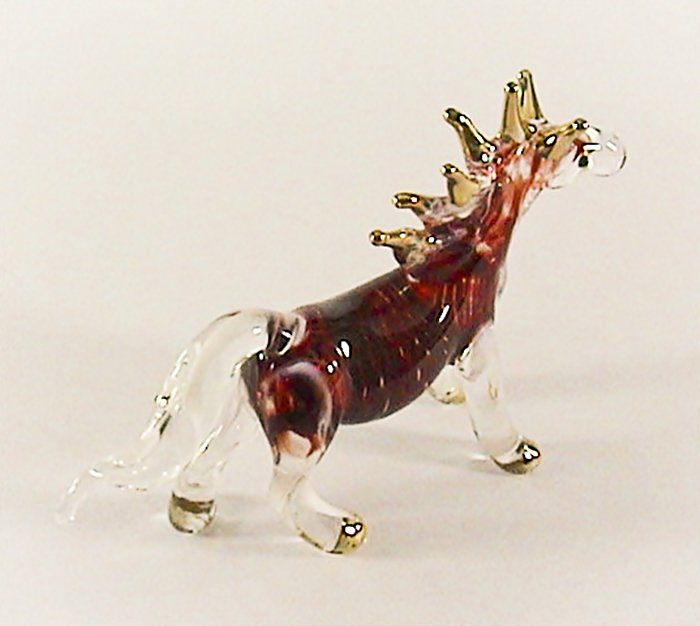 blown glass horse
