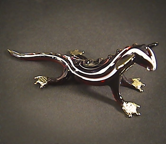 hand blown glass animal ornaments