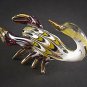 Hand Blown Glass Red-Yellow Scorpion Gilt Art Glass Animal Figurines Thai Gifts