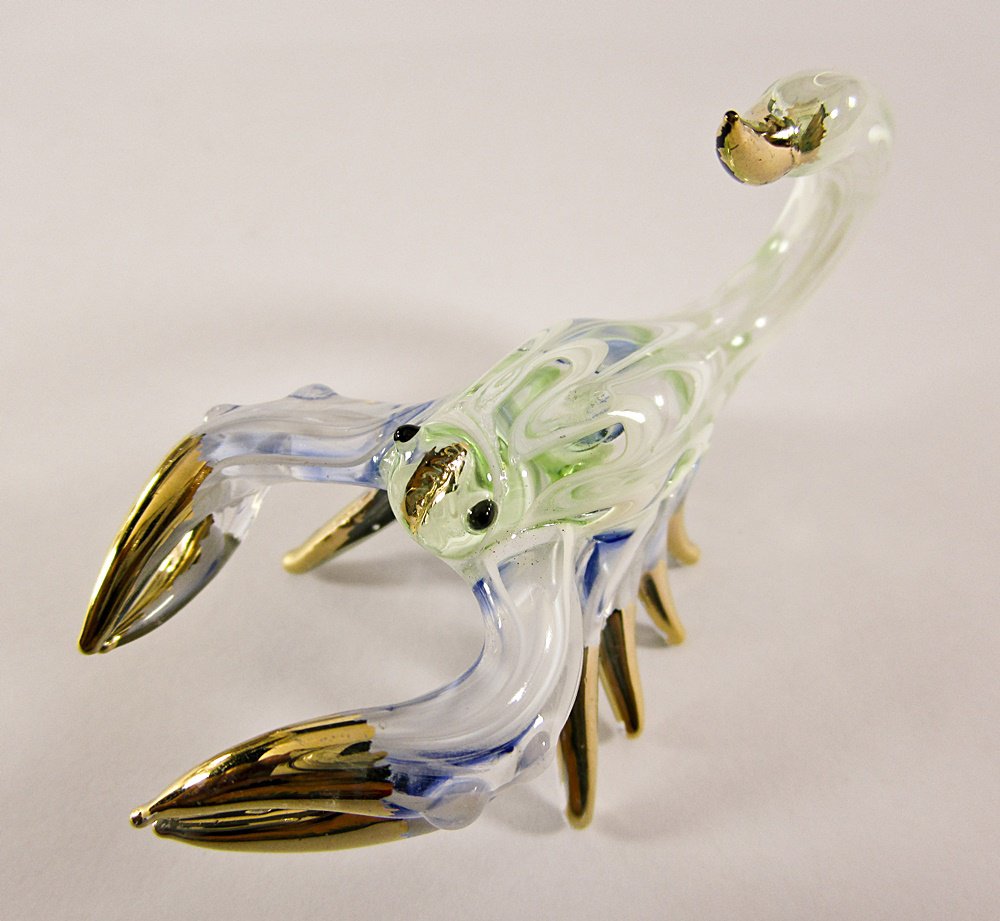 glass blown animal figurines