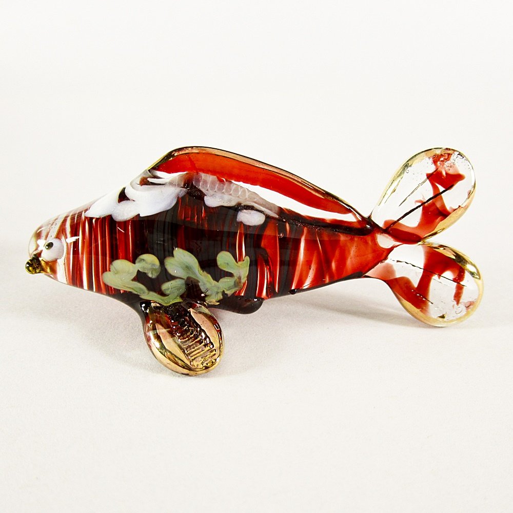 blown glass koi fish