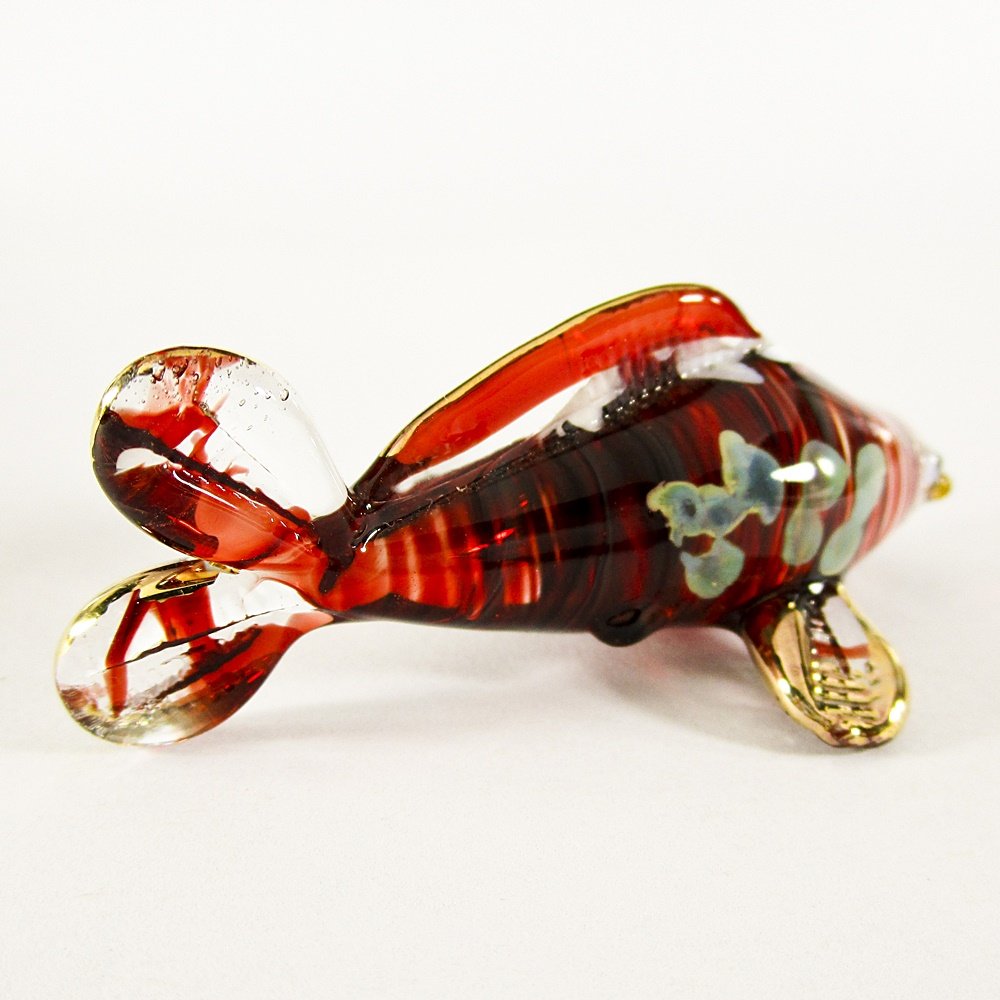 blown glass koi fish