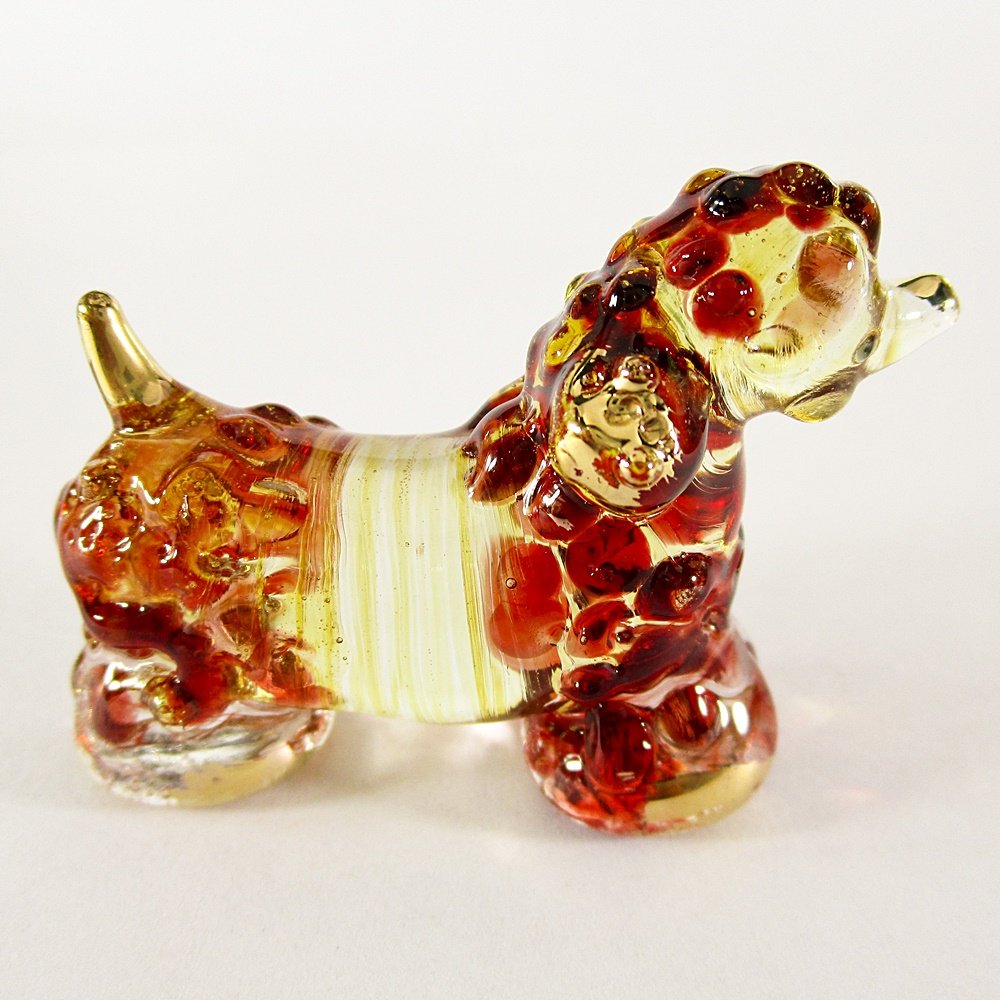 glass blown animal figurines