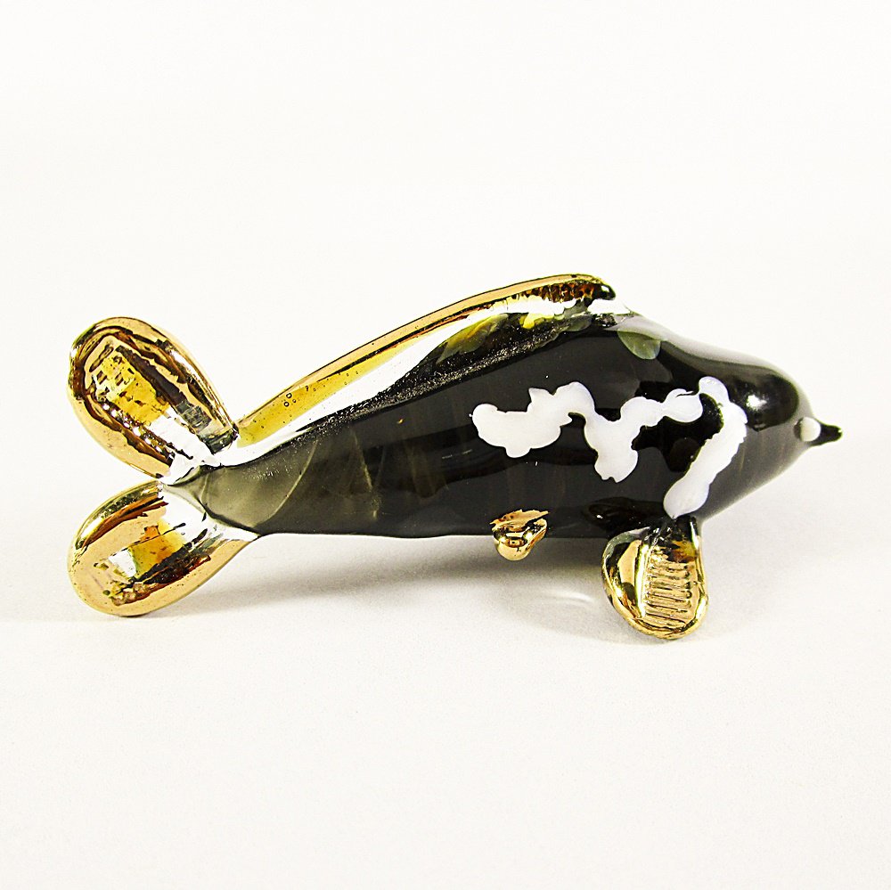 blown glass koi fish