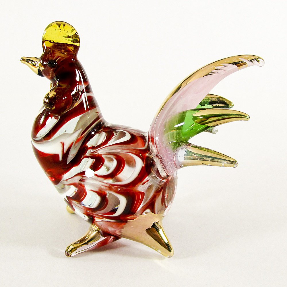 glass blown animal figurines