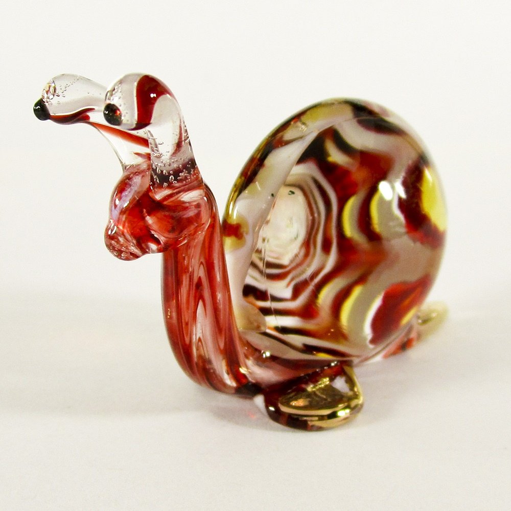 blown glass animal ornaments