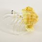 Hand Blown Clear Glass Shell Type 1 Art Glass Animal Figurines Thai Gifts