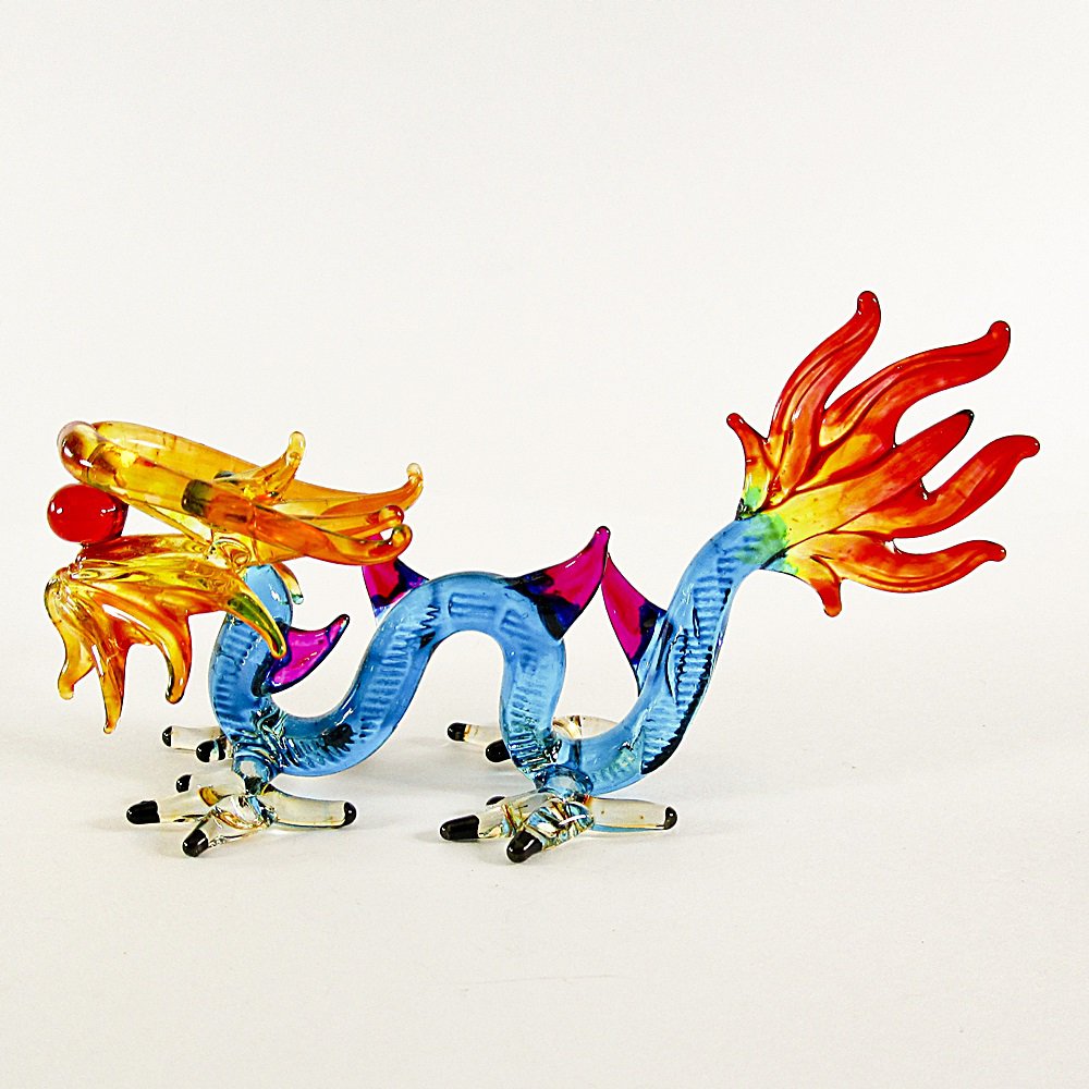 hand blown glass animal ornaments