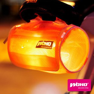 Woho Multi-color Firefly Bike Seat/ Handlebar bag