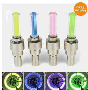 New 6.5cm Motorbike Motocycle Car Wheels Light , 4 pcs