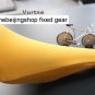 Vurtne Fixie Bicycle Seat Cover (Yellow / Standard)