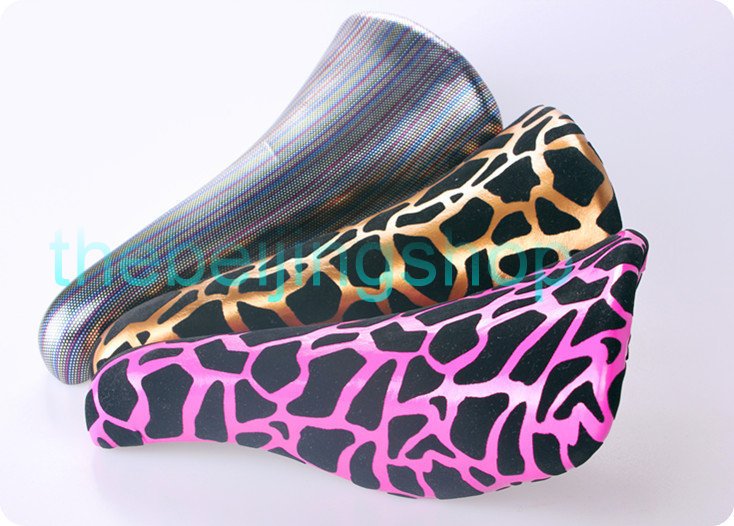 Leopard Road Fixie Fixed Gear Bicycle Saddle Seat
