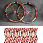 Fixie Bicycle Fixed Gear bike Wheel Rim Stickers (check for 1 wheel)