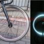 Fixie Bike Wheel Rim Stickers Reflect Light Silver (For 1 Wheel)