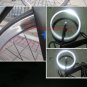 Fixie Bike Wheel Rim Stickers Reflect Light Silver (For 1 Wheel)