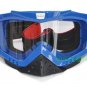 ATV Dirt Bike Motorcycle Goggles with nose cover (Blue)