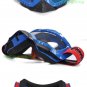 ATV Dirt Bike Motorcycle Goggles with nose cover (Blue)