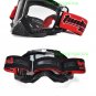 ATV Dirt Bike Motorcycle Goggles with nose cover (Black)