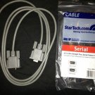 StarTech.com 6 ft Straight Through Serial Cable - DB9 F/F