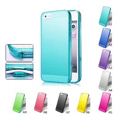 Phone Case for iPhone 5 elastic silicone scrub case